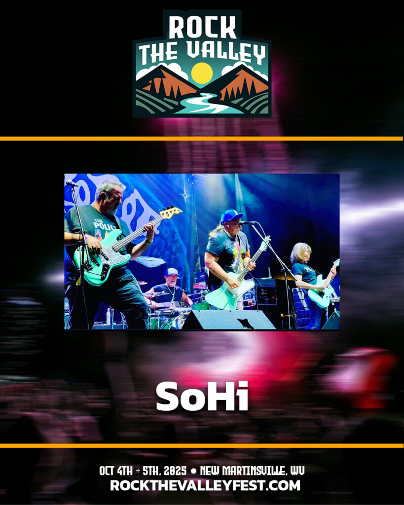 SoHi Rock The Valley Festival Announcement Graphic